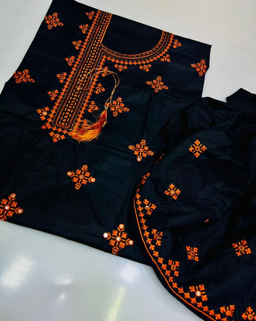 Cross Stitch Demanding NEW Winter cotton Collection 2PC