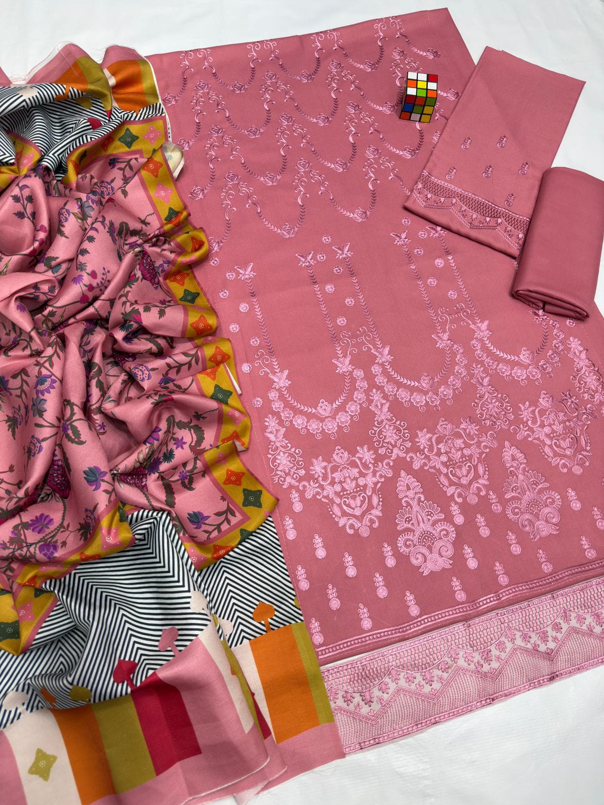 Limelight Brand Luxury Embroidered Article