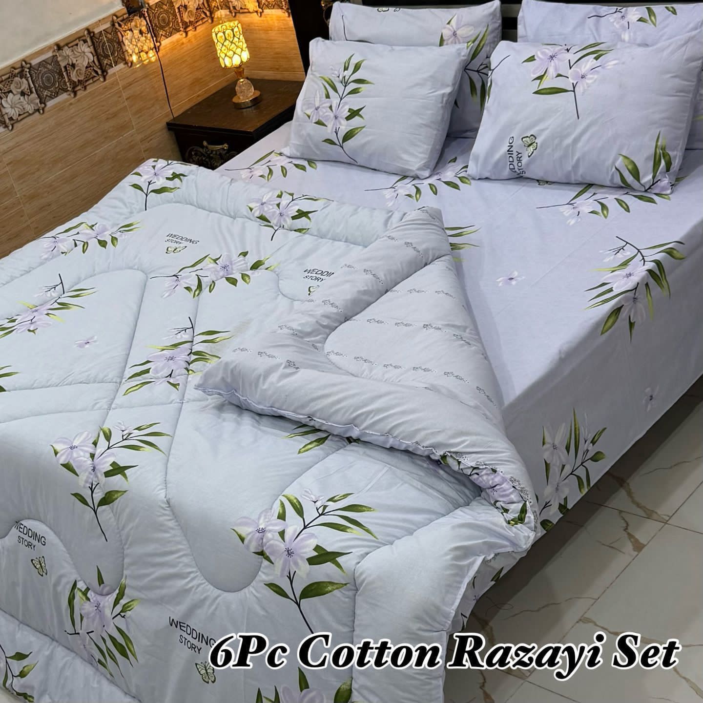 6PC Cotton Vicky Razayi Set🔥