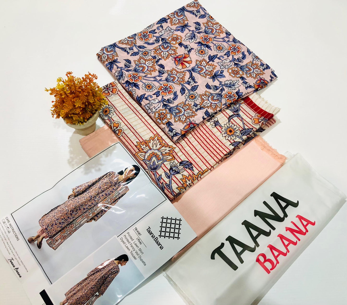 Taana baana lawn print 3p