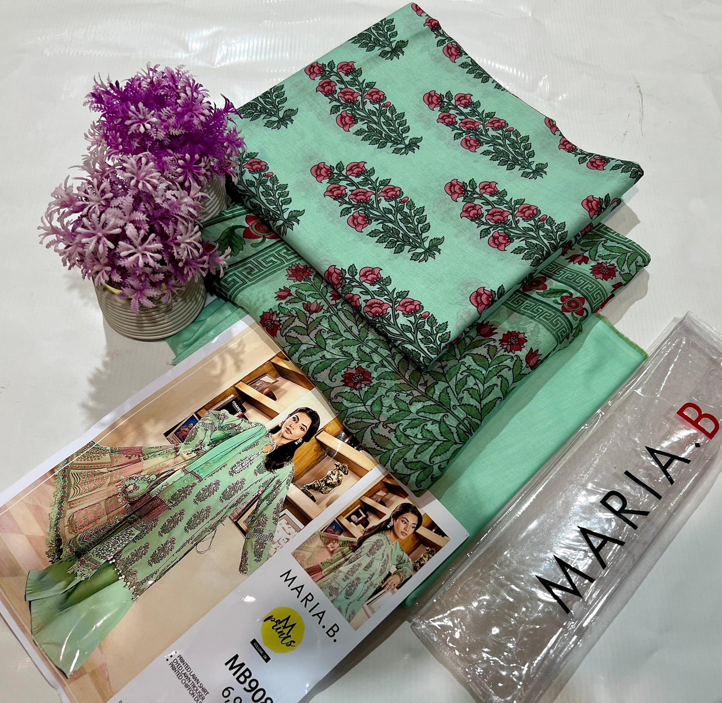 Maria B M prints lawn 3p