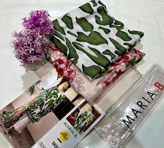 Maria B M prints lawn 3p