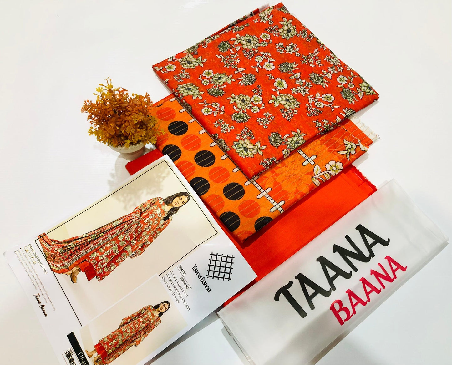 Taana baana lawn print 3p