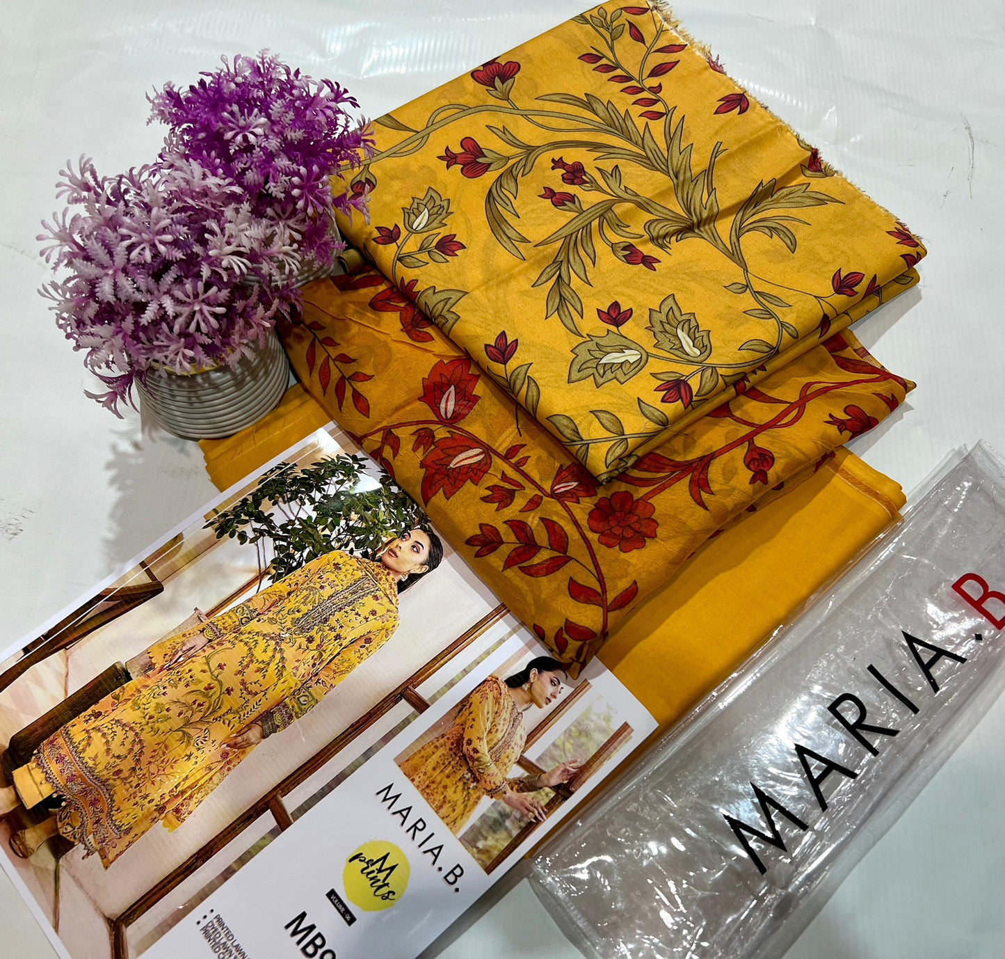Maria B M prints lawn 3p