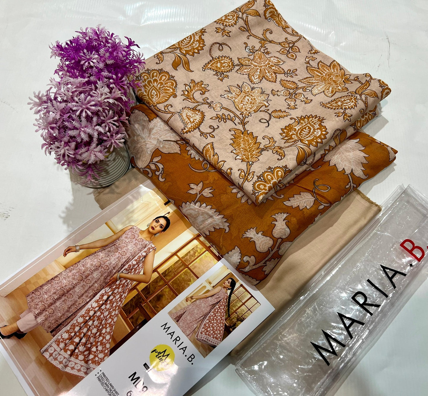 Maria B M prints lawn 3p