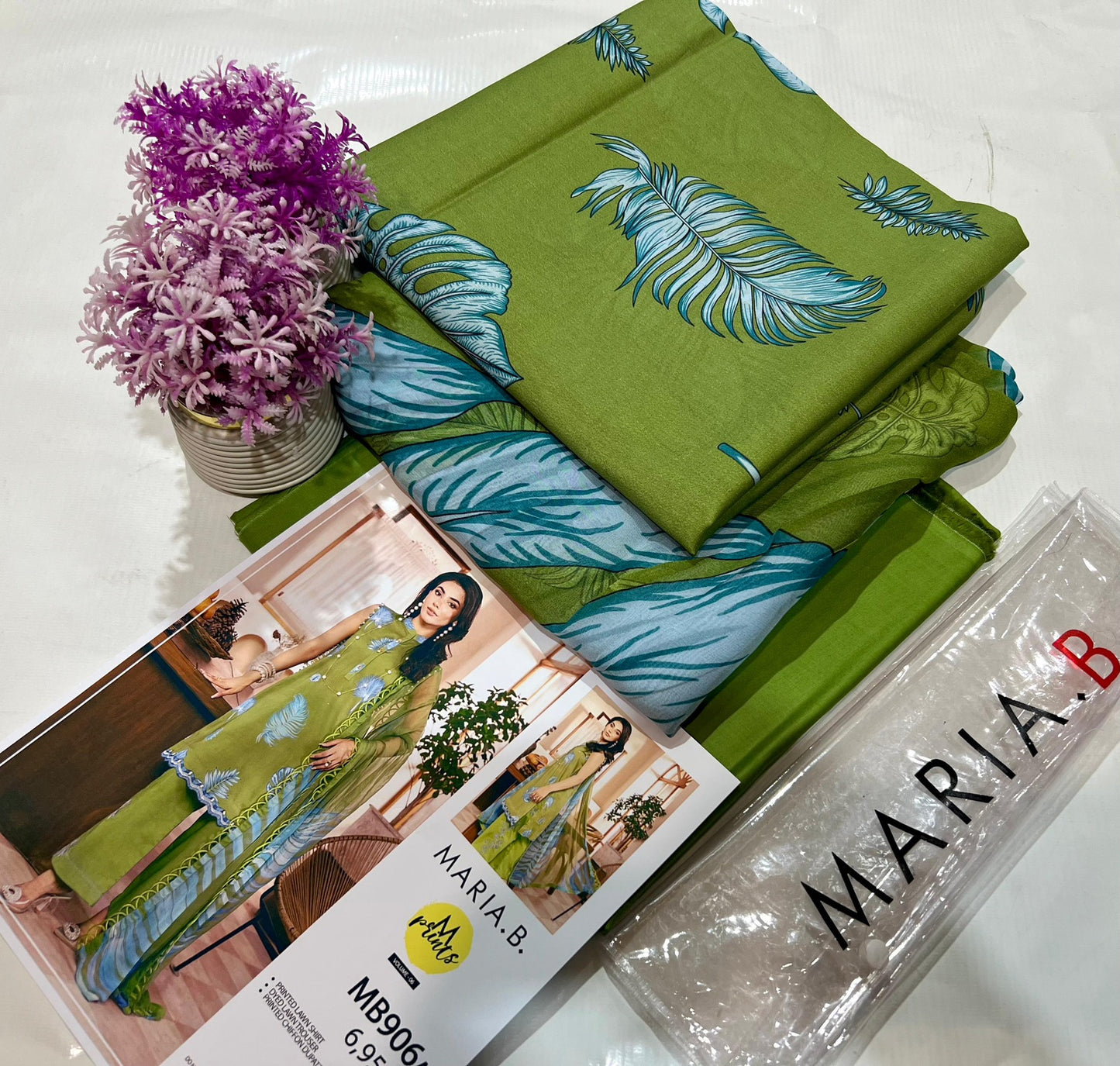 Maria B M prints lawn 3p