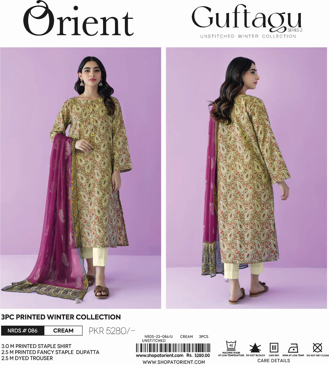 Orient Guftagu linan print 3p
