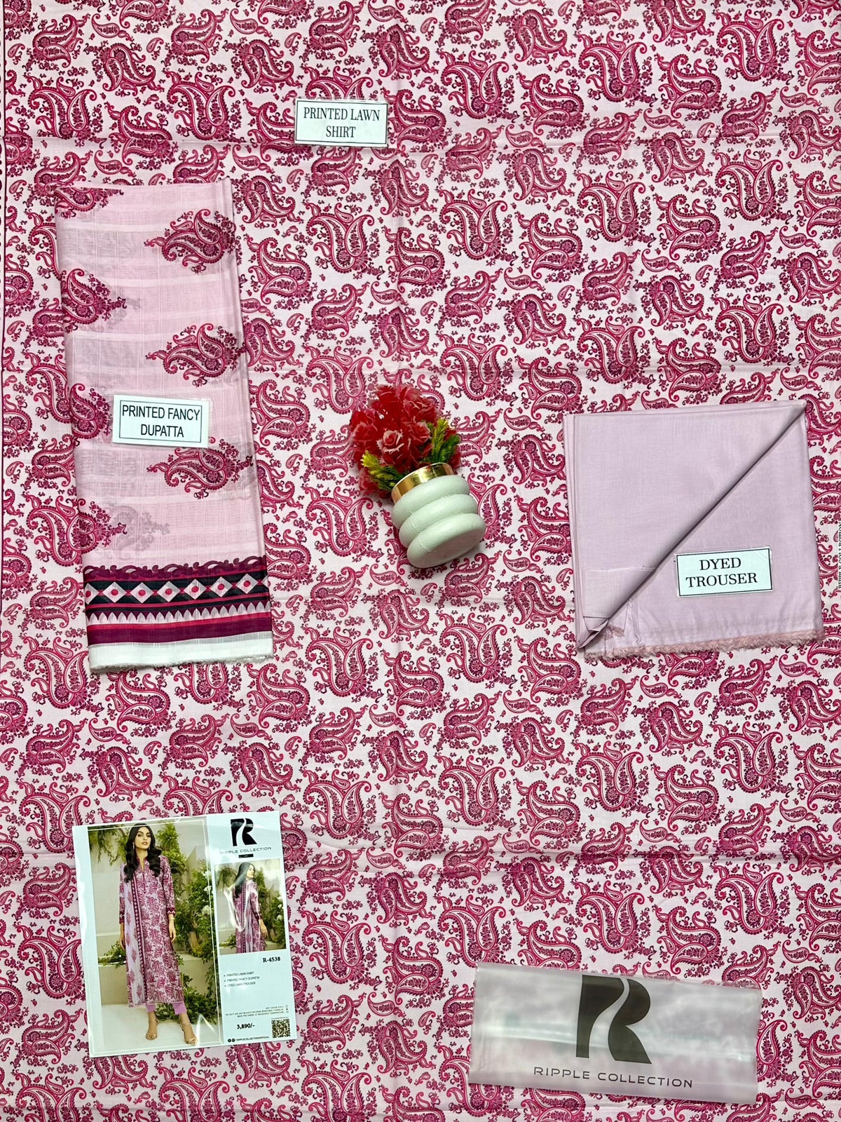 Ripple collection lawn print 3p