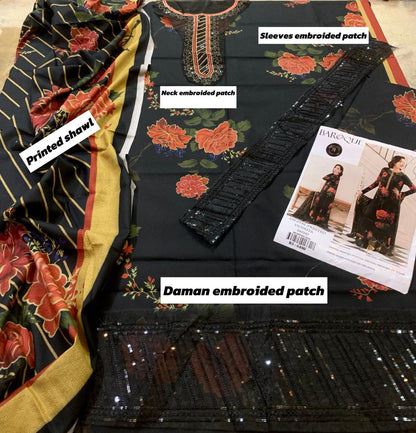 Baroque Dhanak 3pc MOST DEMANDING EDITION