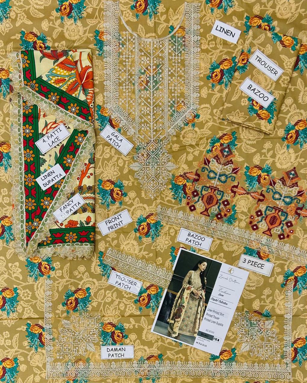 Zainab Chottani MOST DEMANDING EDITION 3pc