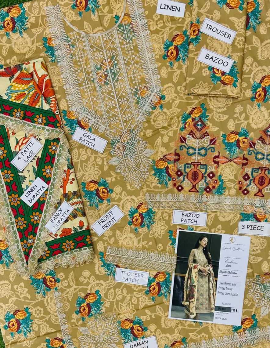 Zainab Chottani MOST DEMANDING EDITION 3pc