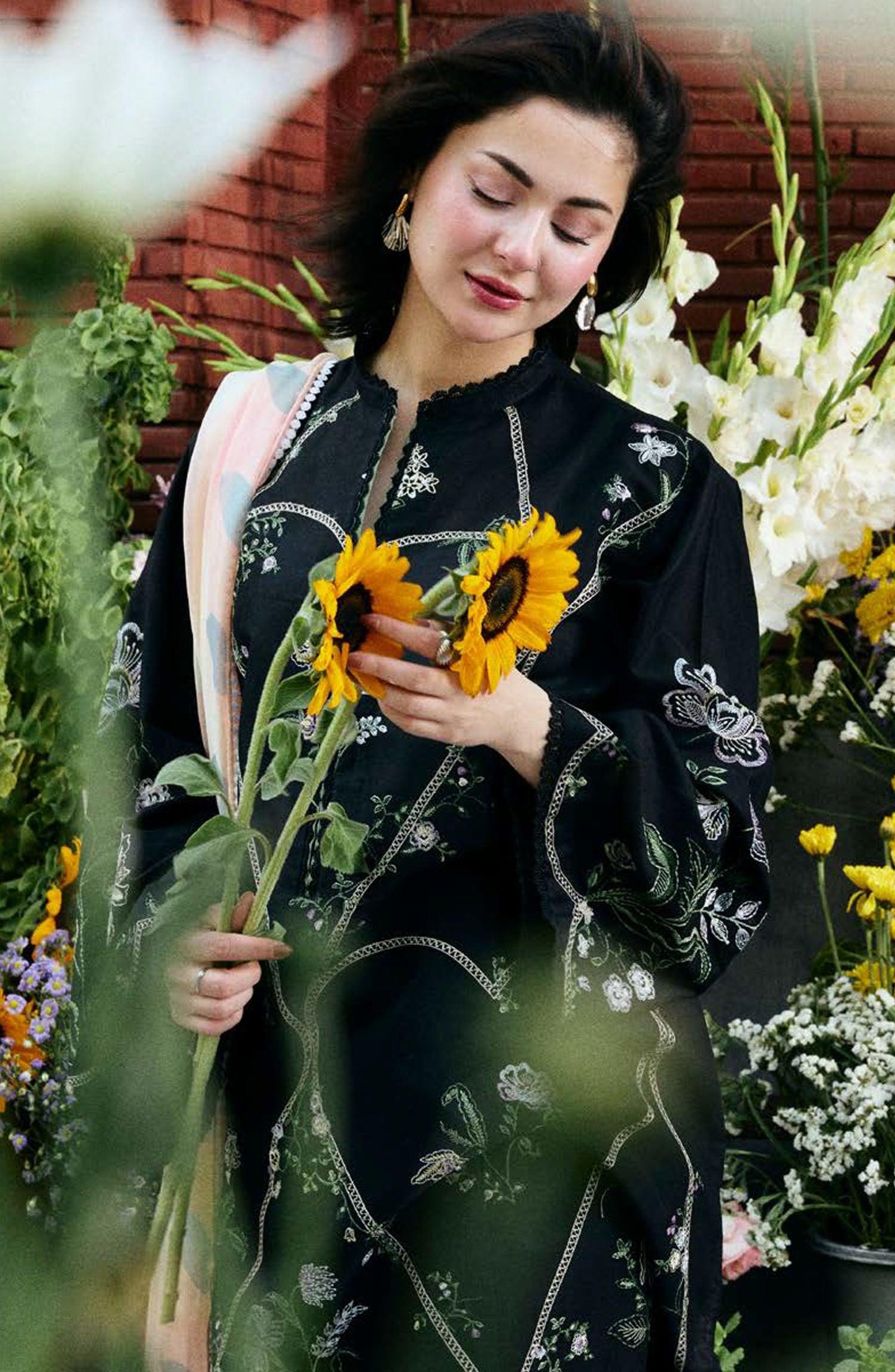 ZARA Shahjahan DHANAK 3PC Embroidered