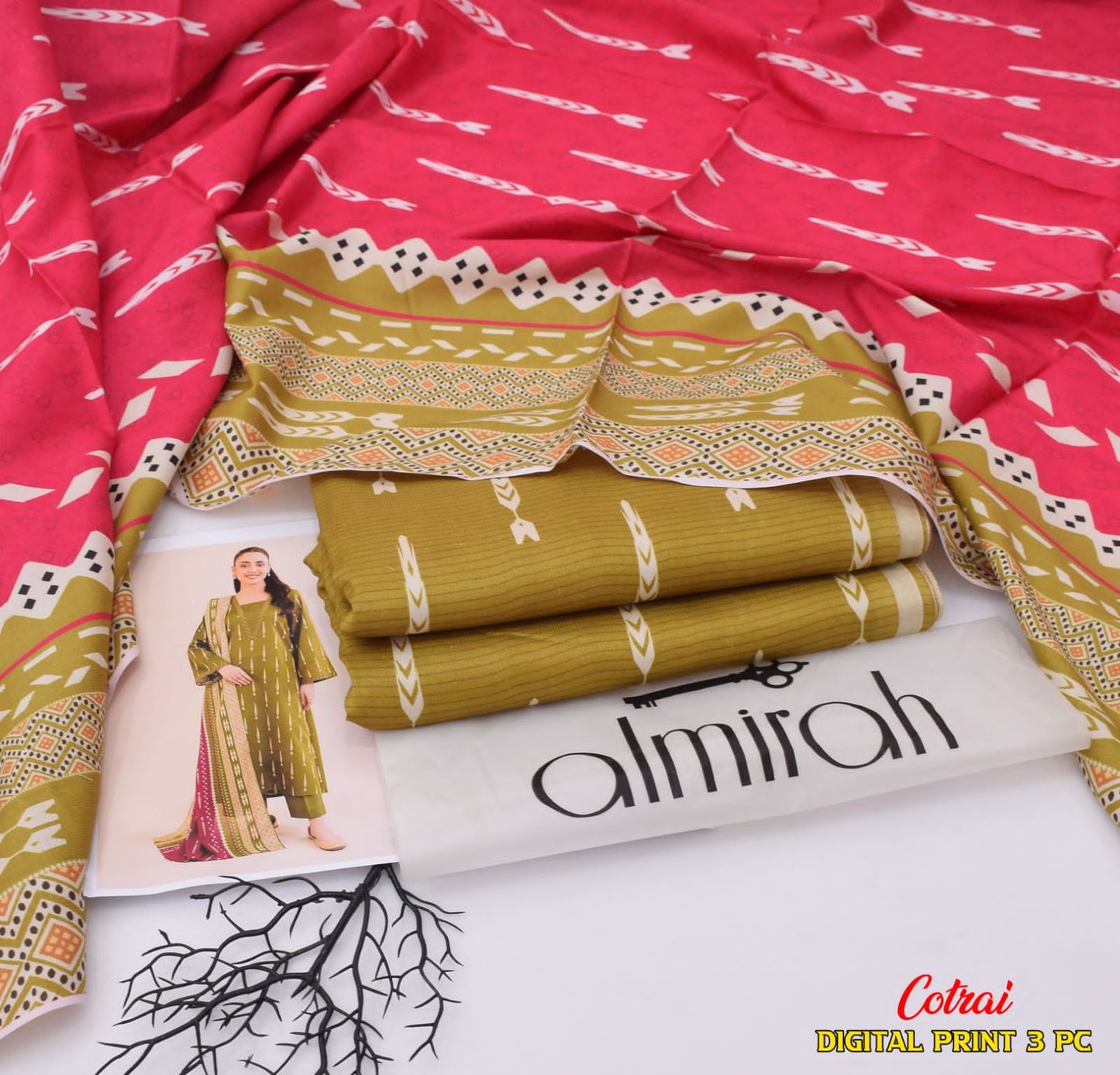 ALMIRHA 3pc Kotrai Casual Winter Collection