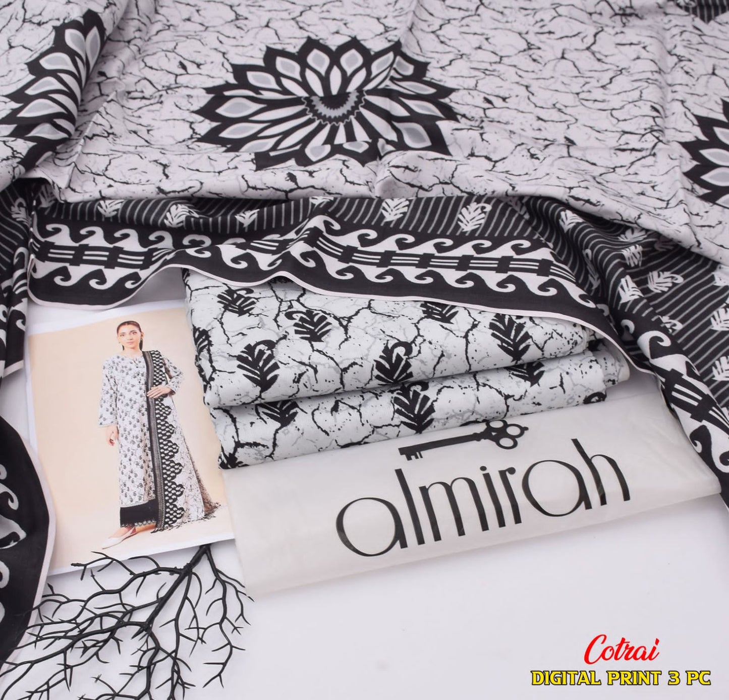 ALMIRHA 3pc Kotrai Casual Winter Collection