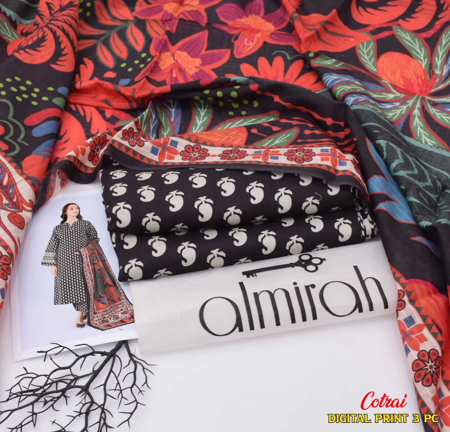 ALMIRHA 3pc Kotrai Casual Winter Collection