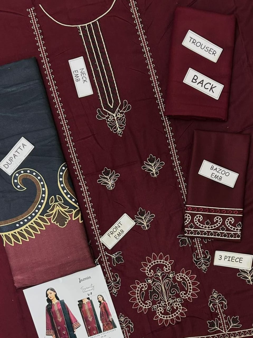 Jazmin MOST DEMANDING EDITION 3pc