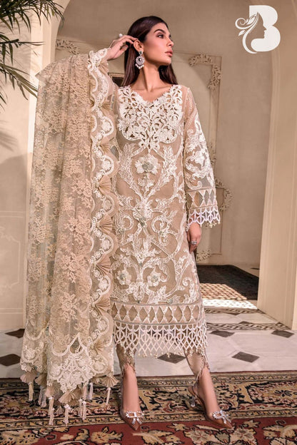 MARIA B FANCY HERITAGE EDITION COLLECTION organze fully heavy embroidered