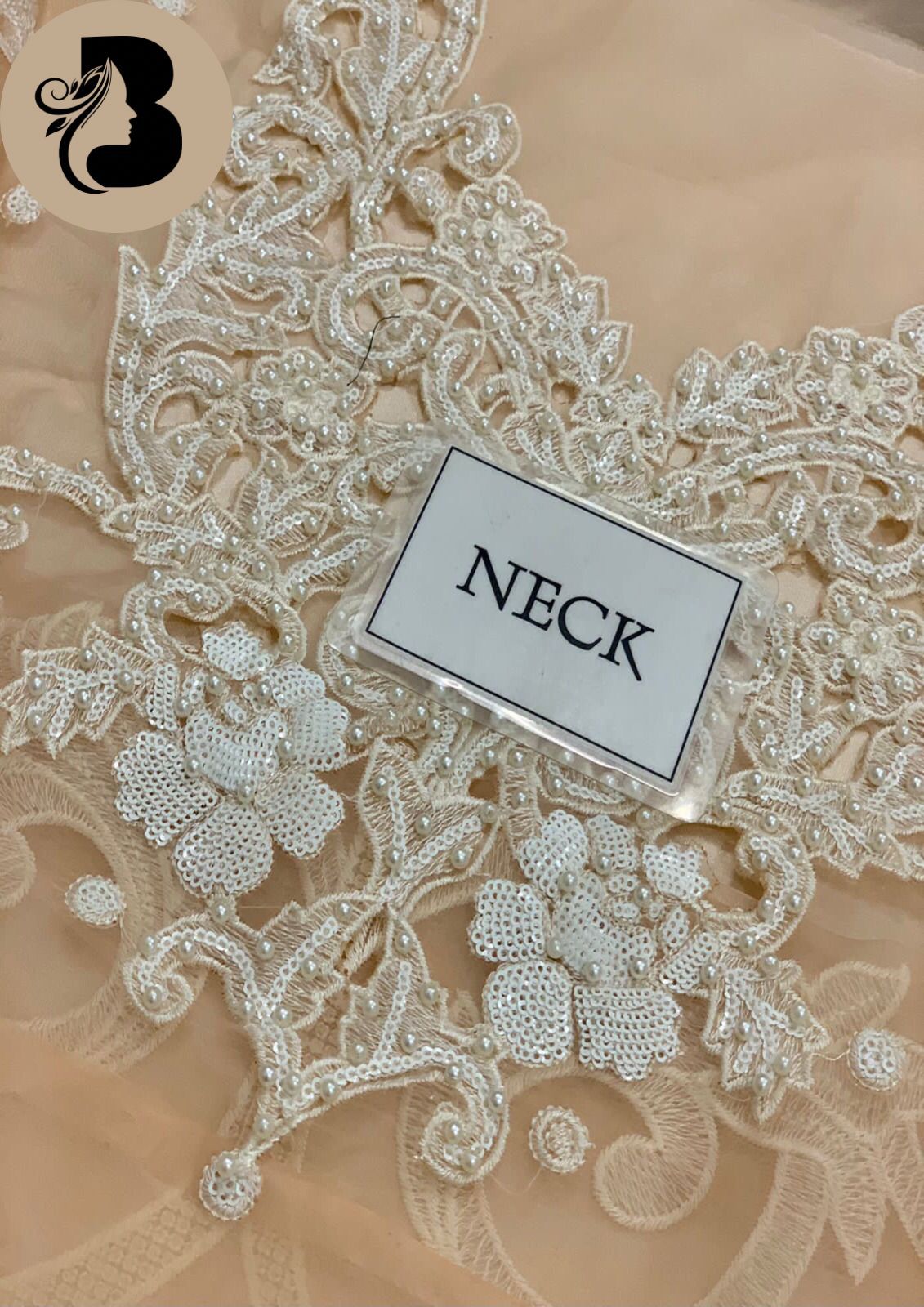 MARIA B FANCY HERITAGE EDITION COLLECTION organze fully heavy embroidered