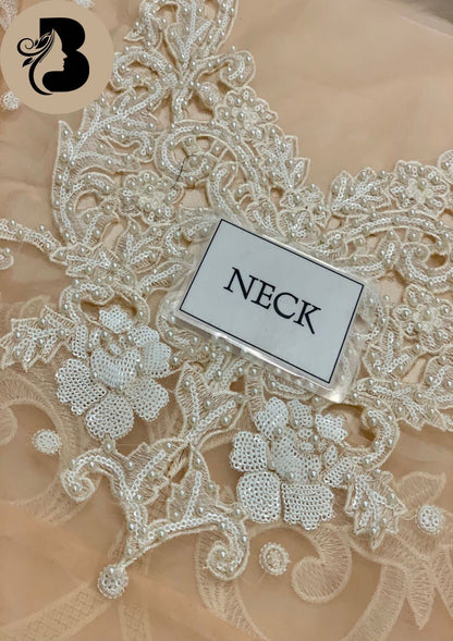 MARIA B FANCY HERITAGE EDITION COLLECTION organze fully heavy embroidered