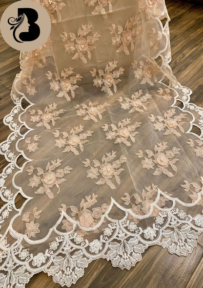 MARIA B FANCY HERITAGE EDITION COLLECTION organze fully heavy embroidered