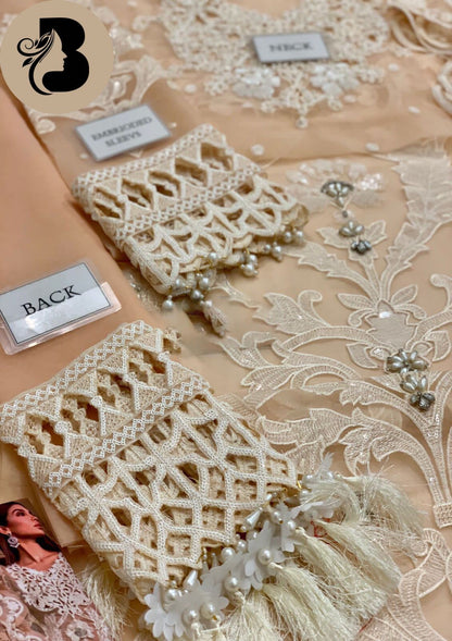 MARIA B FANCY HERITAGE EDITION COLLECTION organze fully heavy embroidered