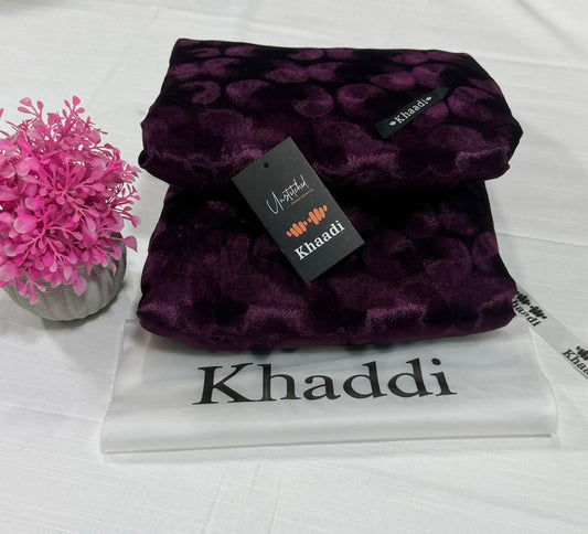 KHAADI WINTER VELVET PLUCHI COLLECTION