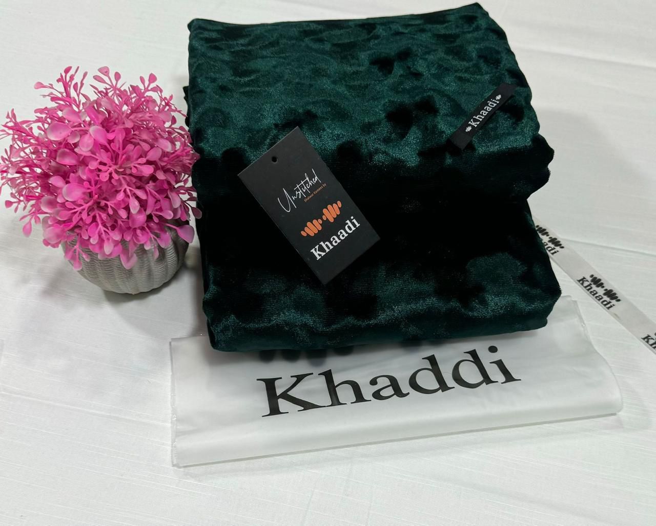 KHAADI WINTER VELVET PLUCHI COLLECTION