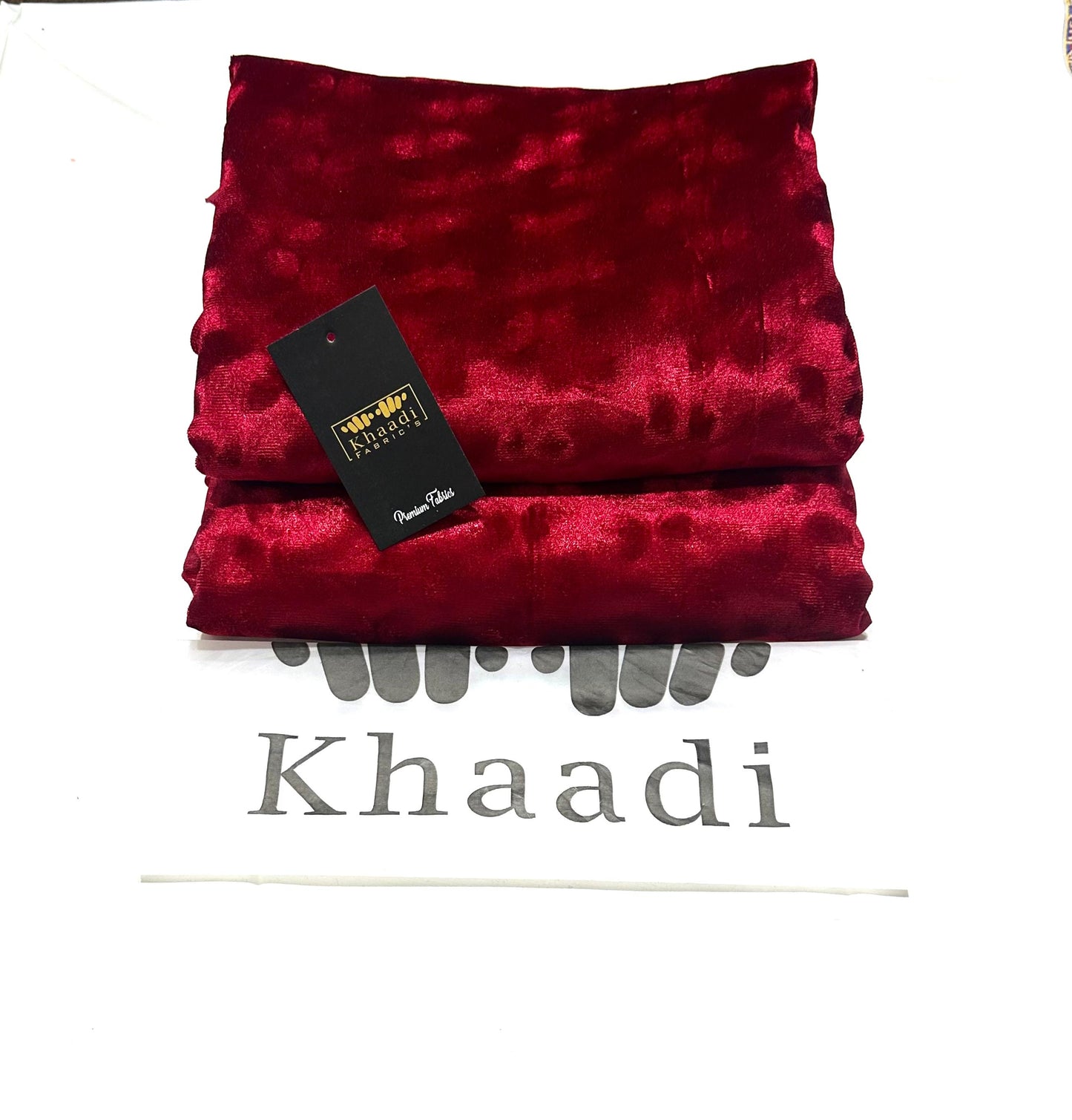KHAADI WINTER VELVET PLUCHI COLLECTION