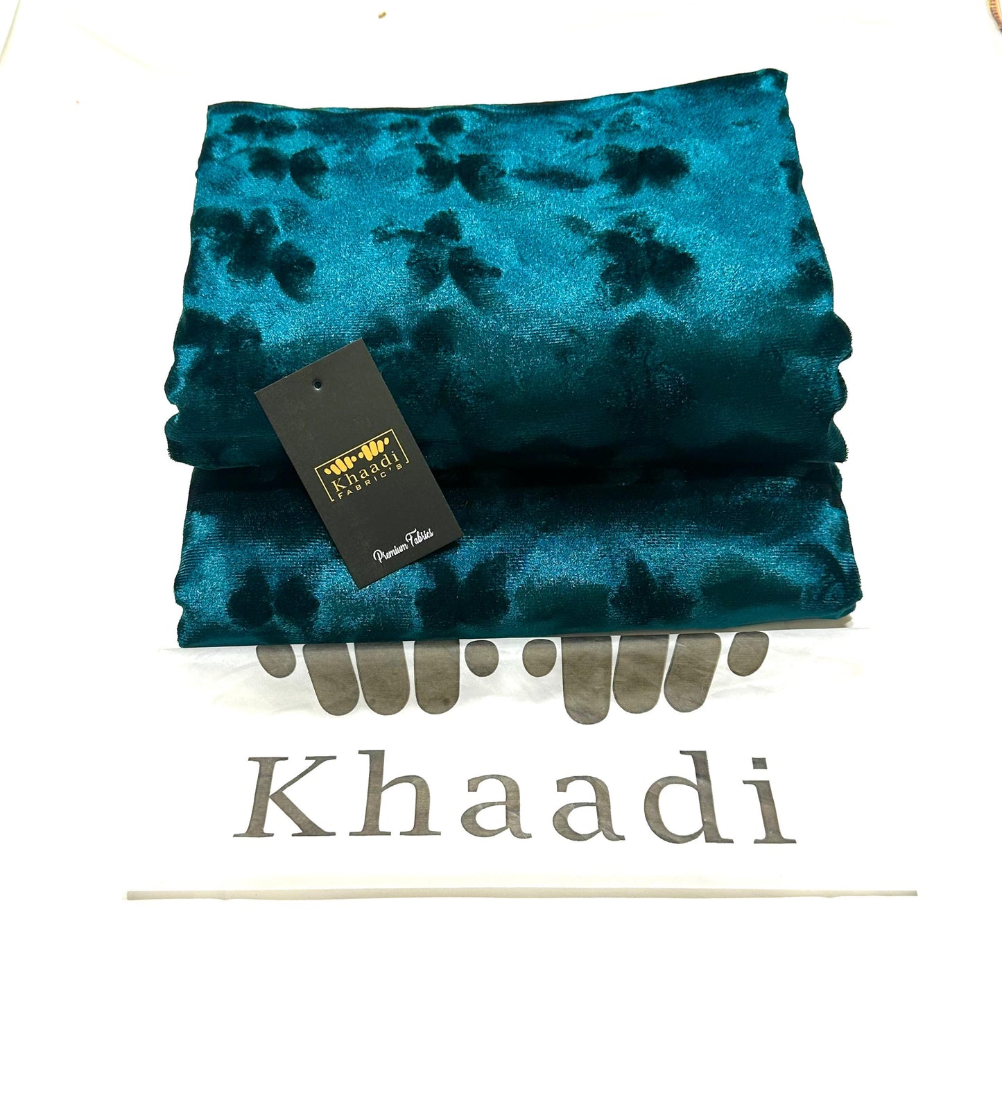 KHAADI WINTER VELVET PLUCHI COLLECTION