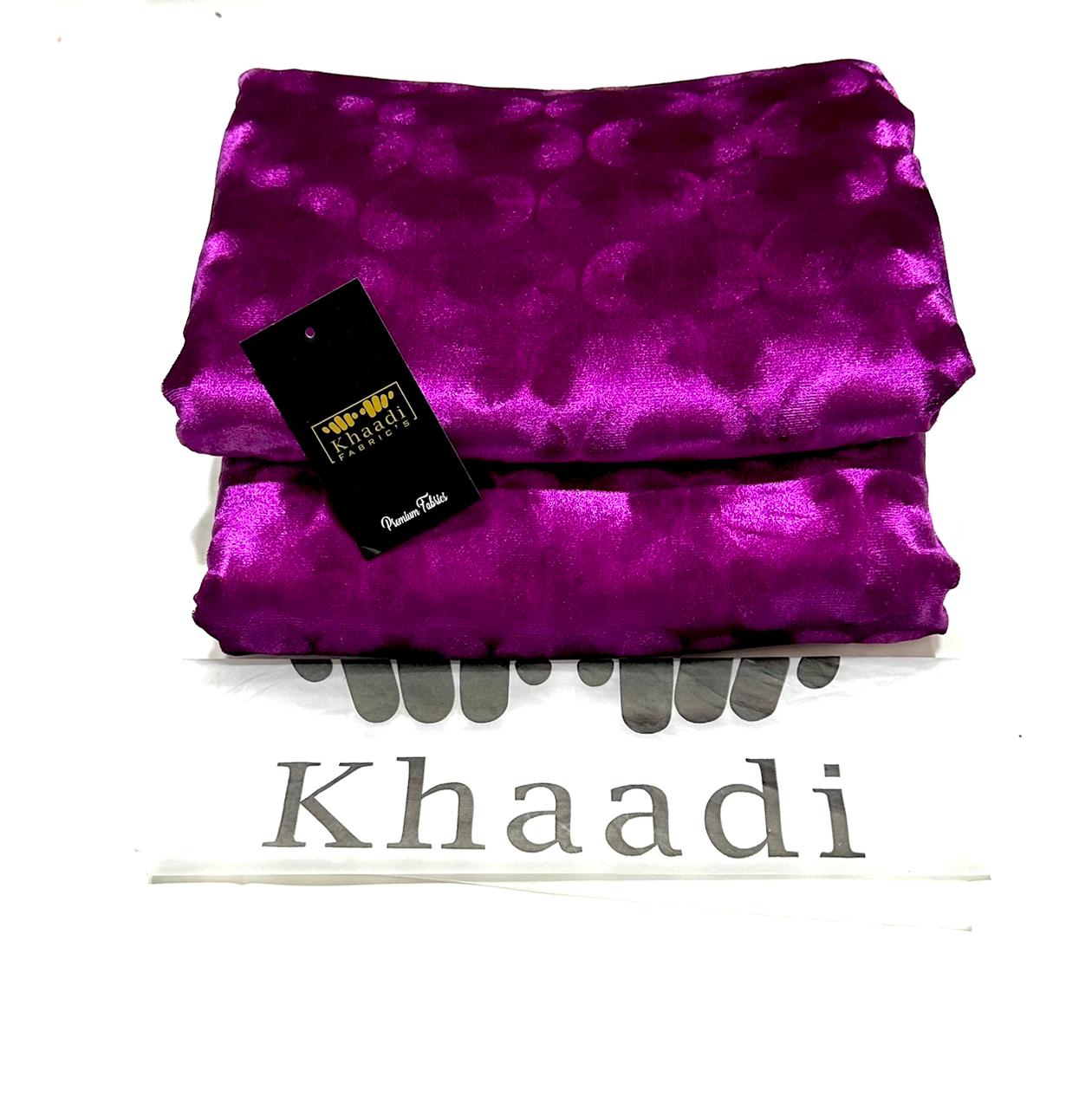 KHAADI WINTER VELVET PLUCHI COLLECTION