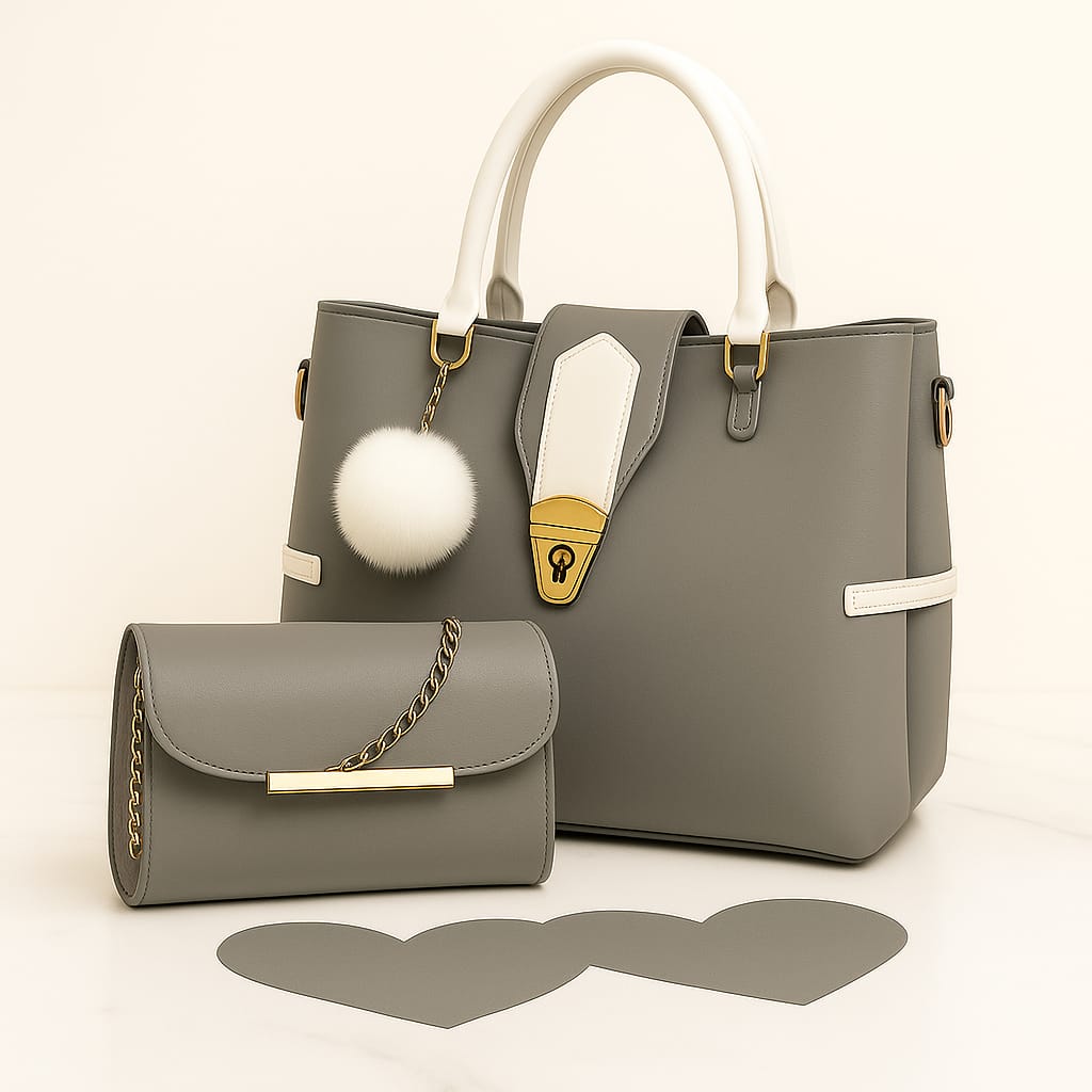 🔥 2 PCS HIGH QUILTY BAGS 🔥 4 Colors