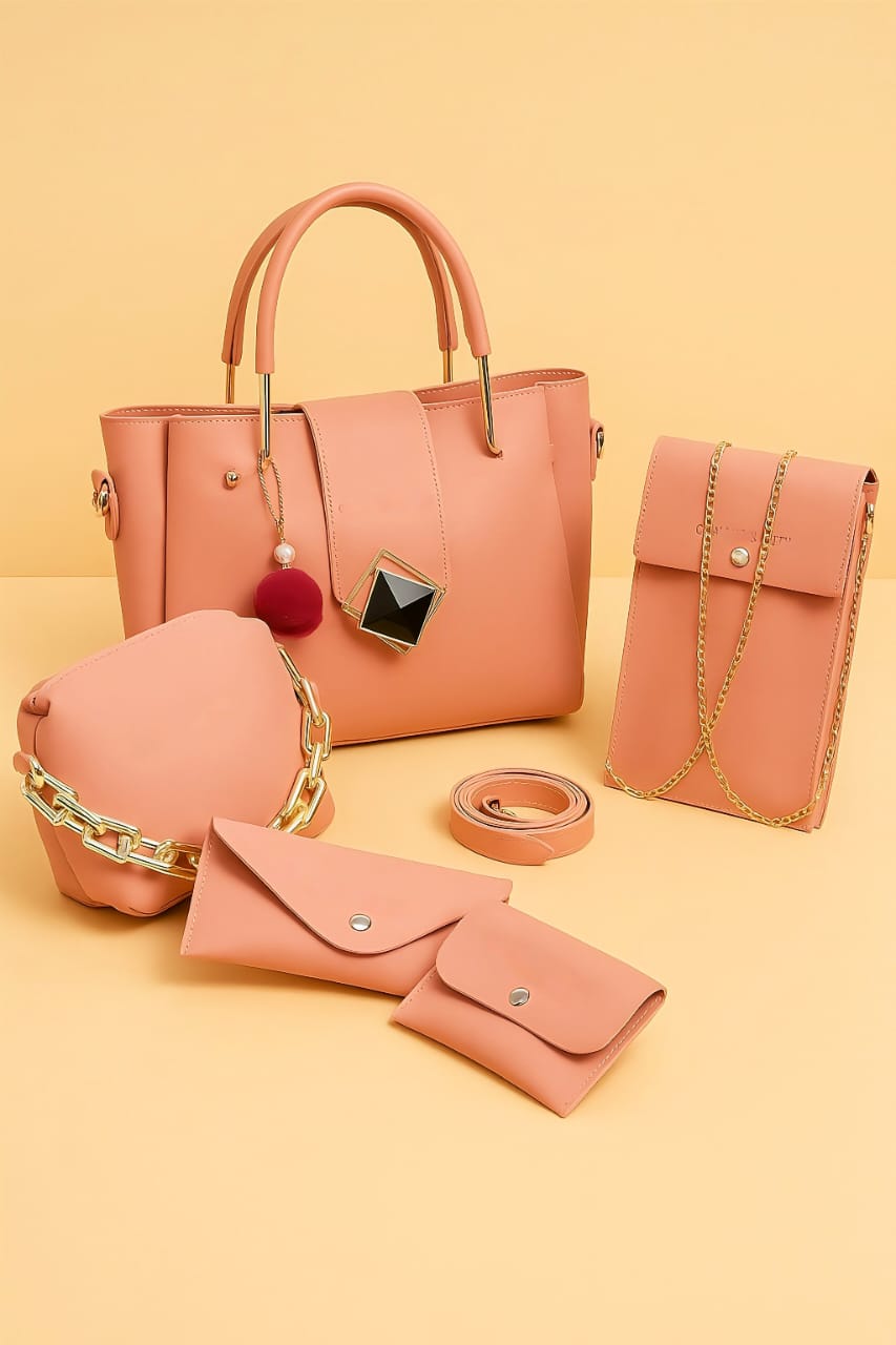 🔥 5 PCS HIGH QUILTY BAGS 🔥 5 Colors