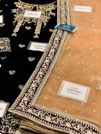 JAZMIN Most Demanding velvet Embroidery