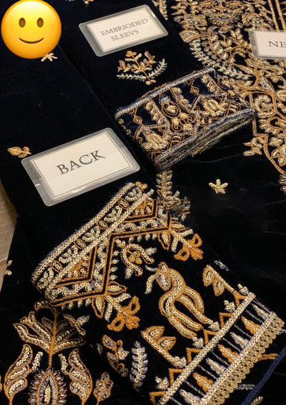 Asim Jofa Most demanding velvet  MAKHMAL COLLECTION