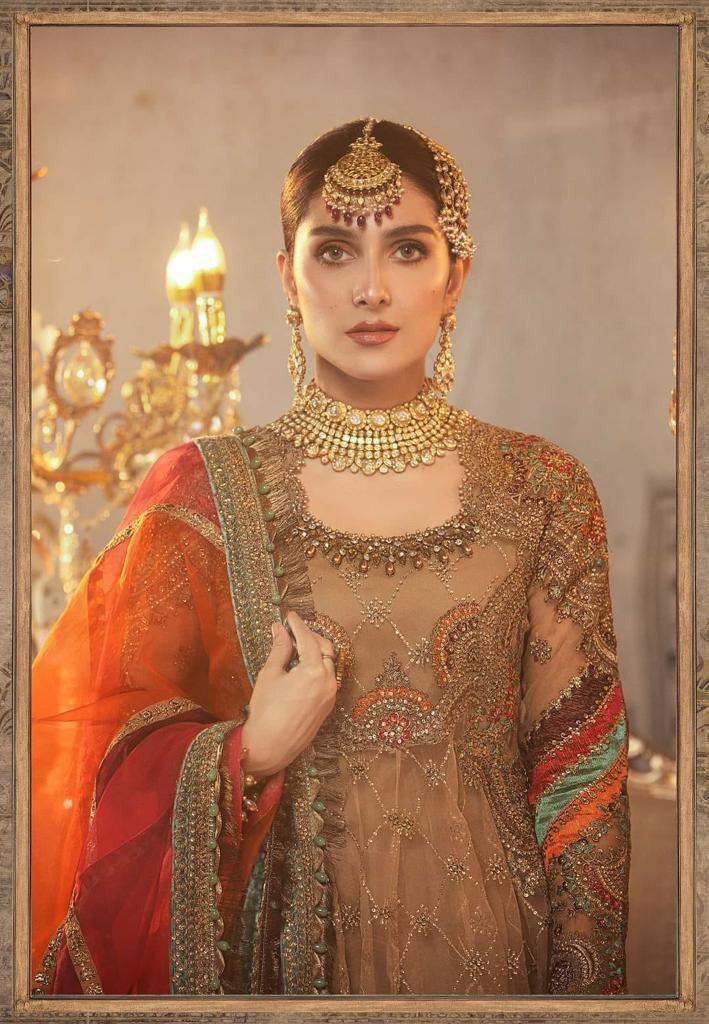 MARIA B Wedding edition Organza Embroided & Hand work