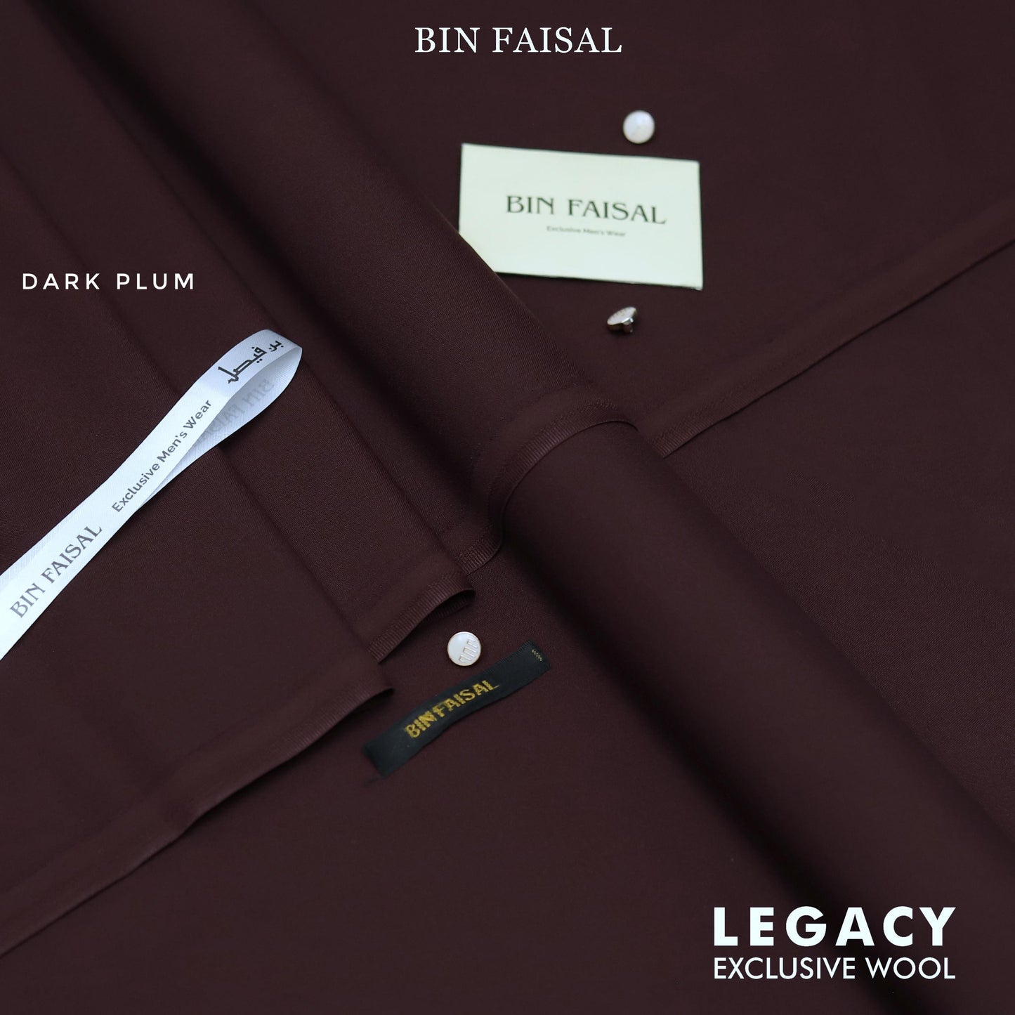 Bin Faisal Legacy blending Merino wool premium fabric
