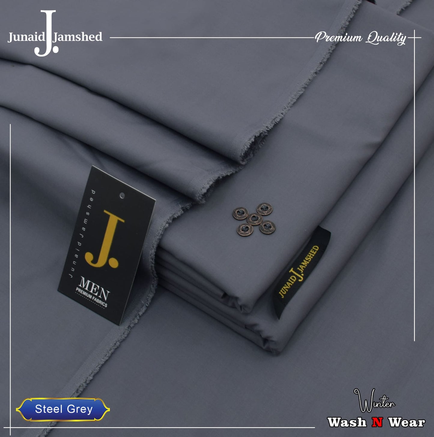 ✨ J. Junaid Jamshed – Wash & Wear New Arrival ✨