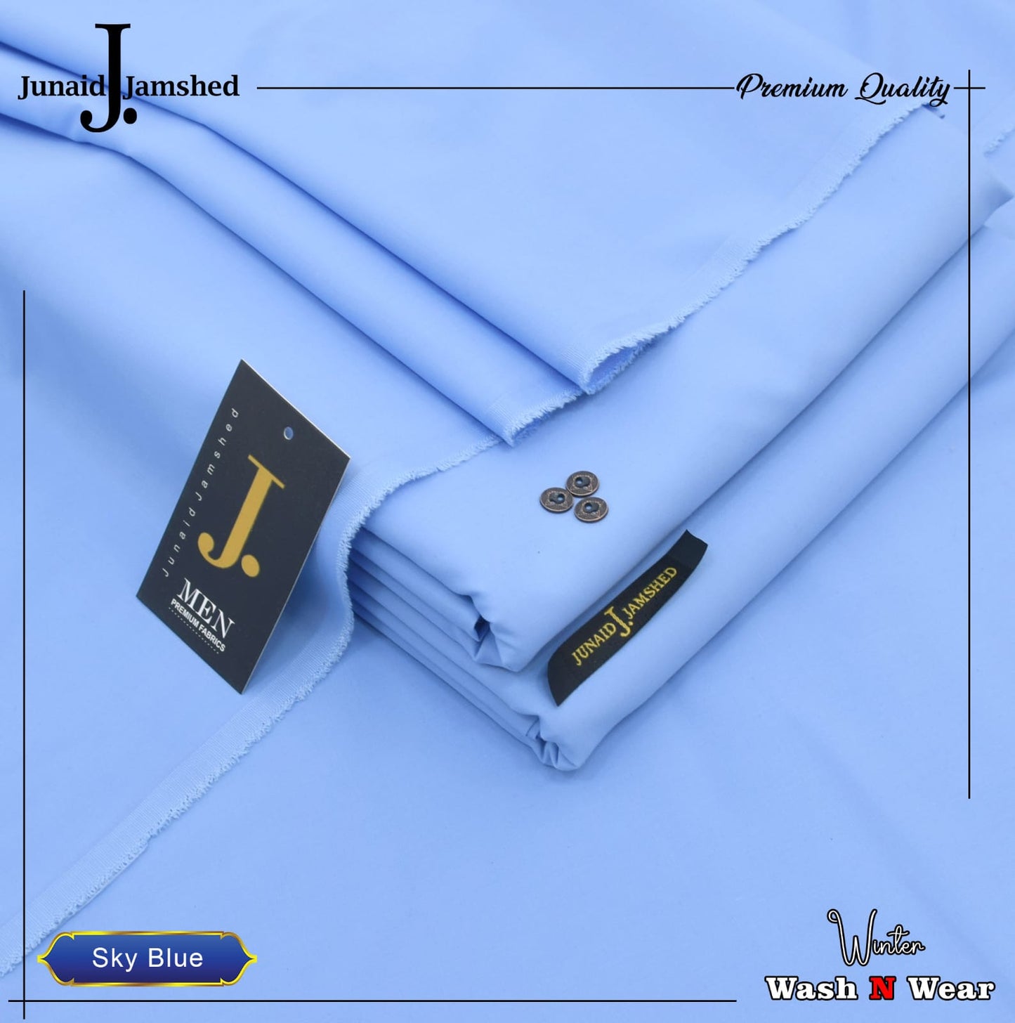 ✨ J. Junaid Jamshed – Wash & Wear New Arrival ✨