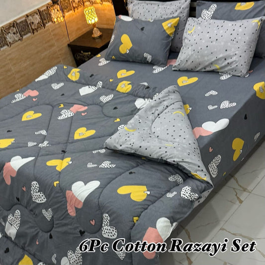 6PC Cotton Vicky Razayi Set🔥