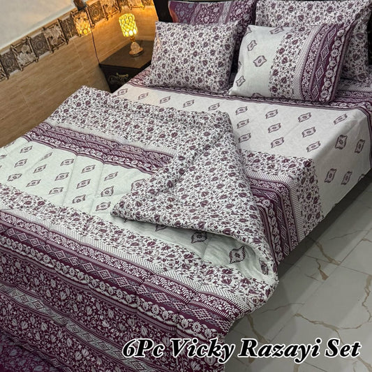 6PC Vicky Razayi  Mix Cotton Set 2025