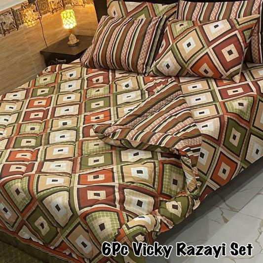 6PC Vicky Razayi  Mix Cotton Set 2025