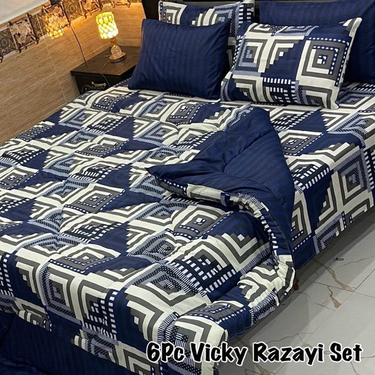6PC Vicky Razayi  Mix Cotton Set 2025