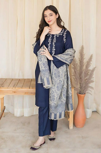 A SLING DHANAK 3PC Embroidered