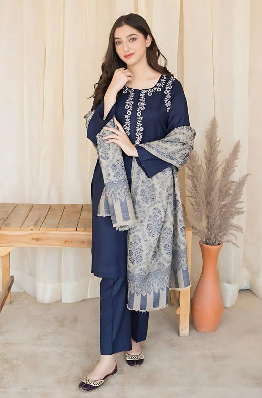 A SLING DHANAK 3PC Embroidered