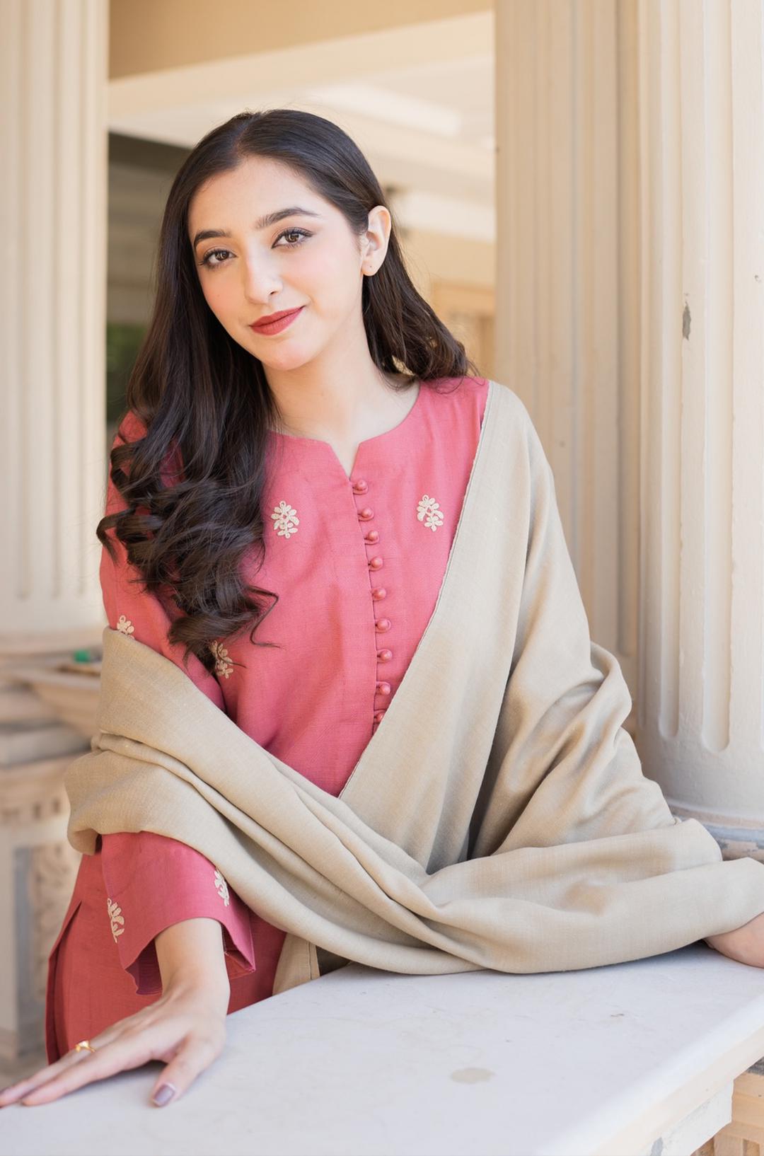 A SLING DHANAK 3PC Embroidered