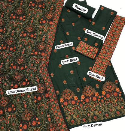 BAREEZE PREMIUM HEAVY EMBROIDERED DHANAK