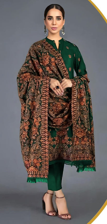 BAREEZE PREMIUM HEAVY EMBROIDERED DHANAK