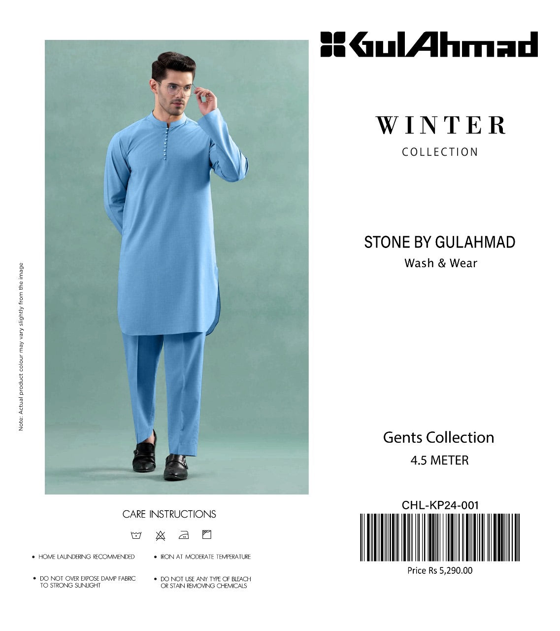 Gull Ahmed Wash & wears men’s collection