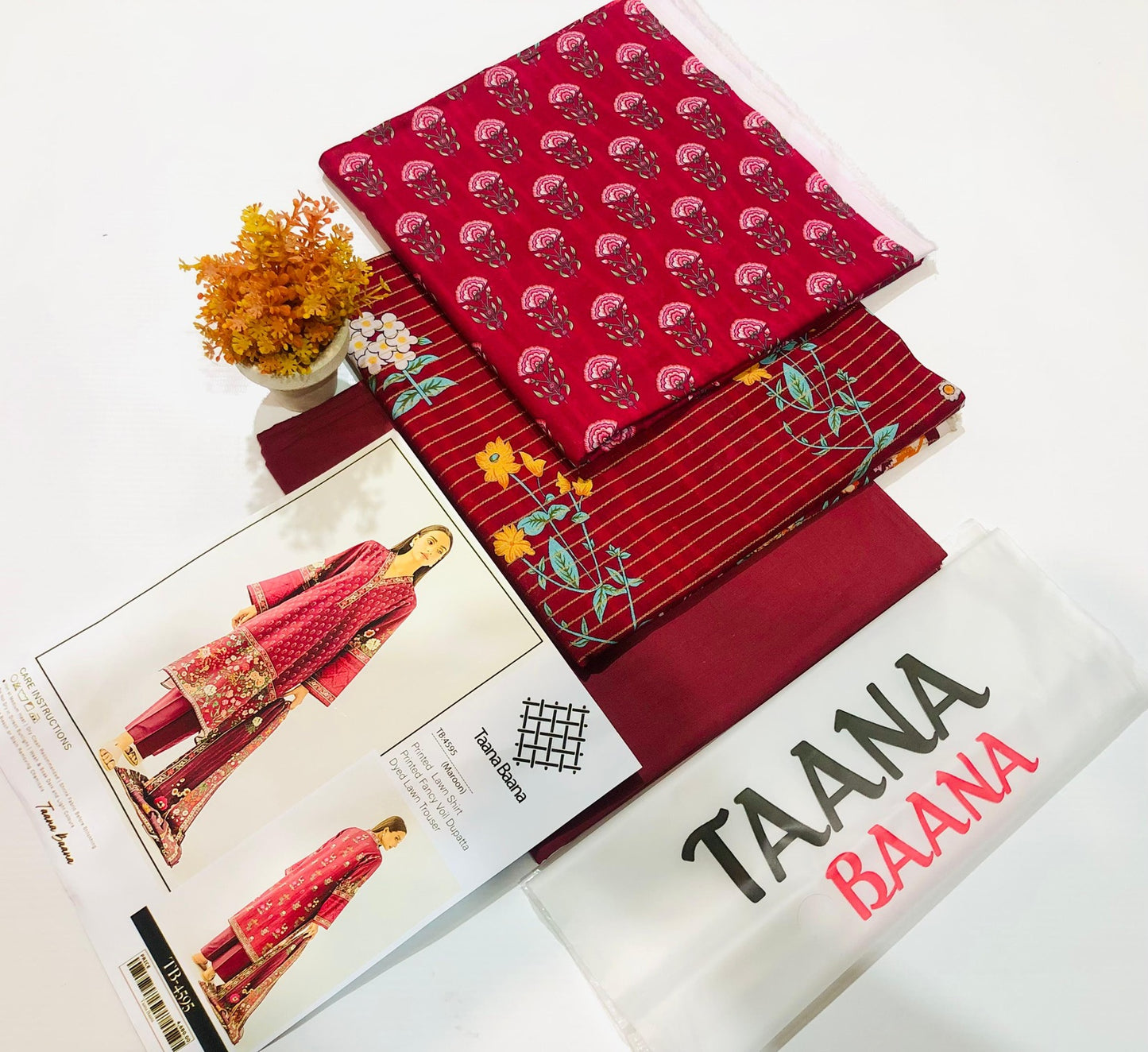 Taana baana lawn print 3p